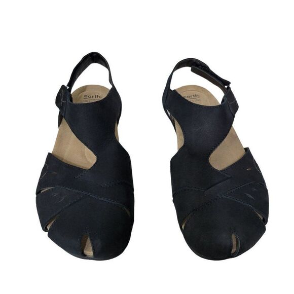 Earth Orgins Birdine Casual Round Toe Slip-on Sandals (Size 10W) - Picture 3 of 11